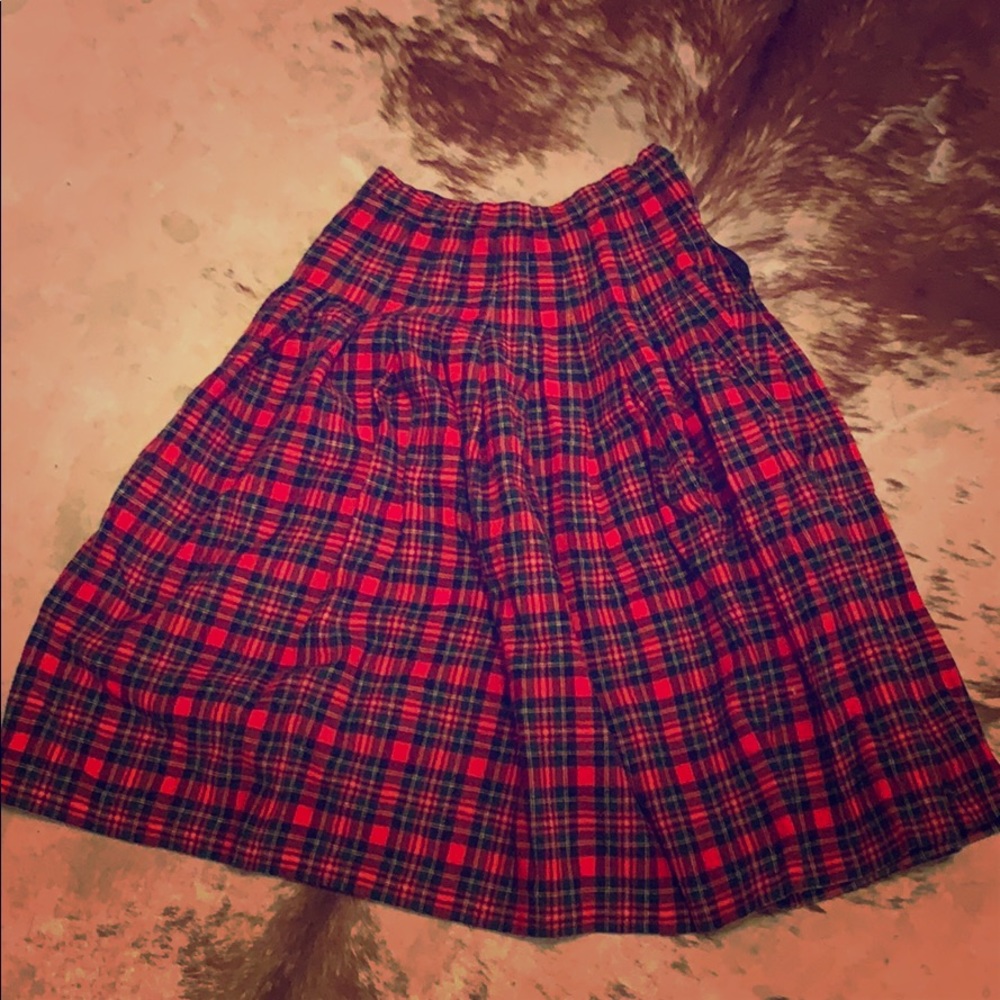 Pendleton skirt